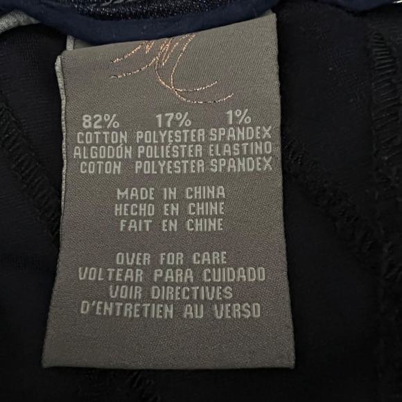 Melissa McCarthy Seven7 Slim Boot Slimming Whiskering Blue Jeans | Plus Size 18 - Picture 7 of 12